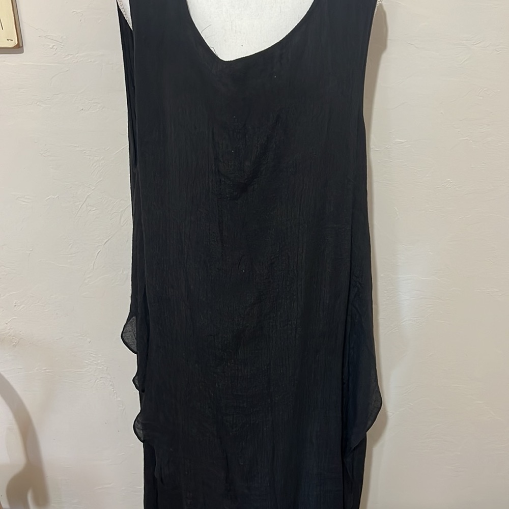 Black plus size Maxi - Picture 2 of 6